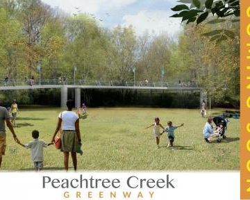 Peachtree Creek Grenway Rendering