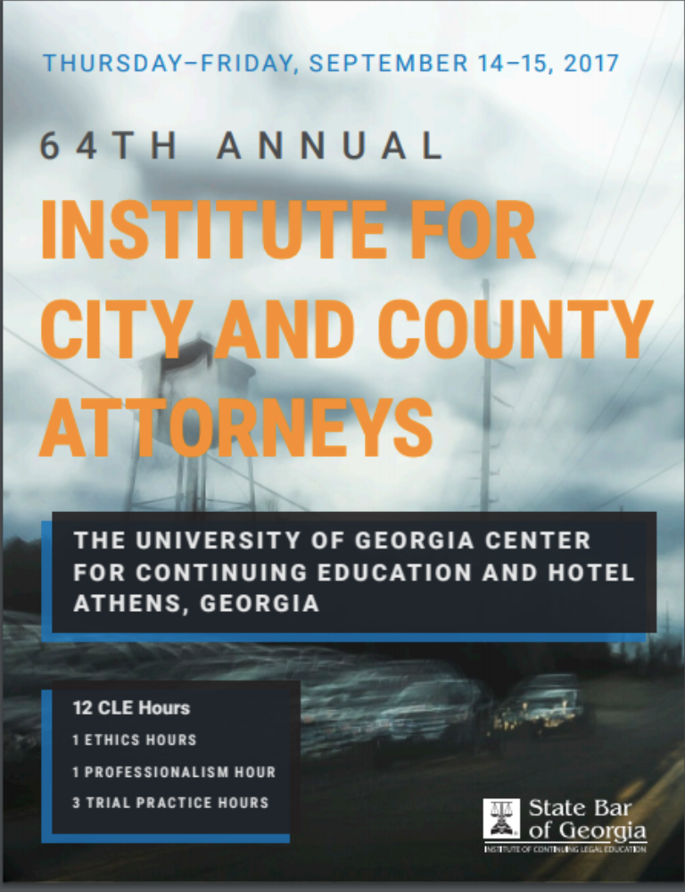 64th Annual Institute for City and County Attorneys