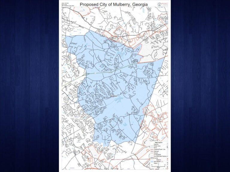 The citizens of the new City of Mulberry, in Gwinnett County, approved the adoption of their New City Charter this past week