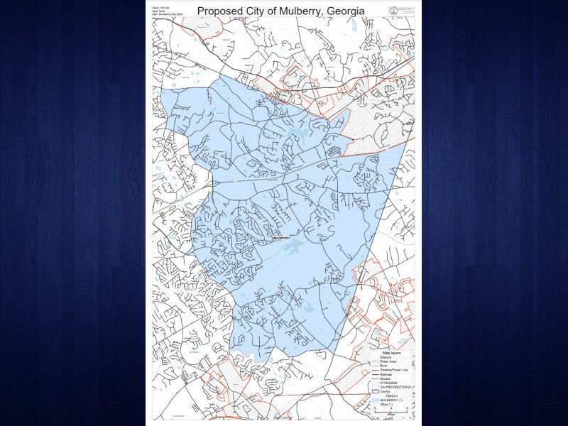 The citizens of the new City of Mulberry, in Gwinnett County, approved the adoption of their New City Charter this past week